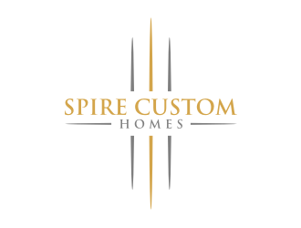 Spire Custom Homes logo design by vostre