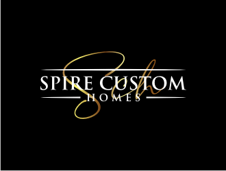 Spire Custom Homes logo design by vostre