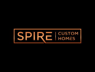 Spire Custom Homes logo design by Barkah