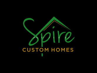 Spire Custom Homes logo design by alby