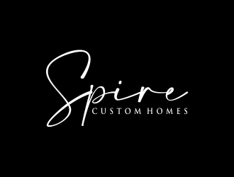 Spire Custom Homes logo design by creator_studios