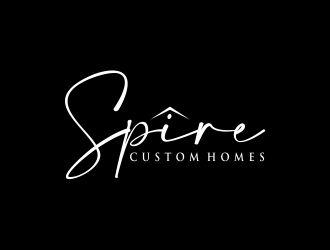 Spire Custom Homes logo design by creator_studios