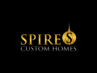 Spire Custom Homes logo design by Walv