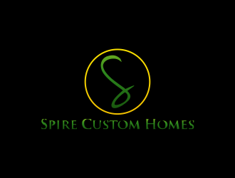 Spire Custom Homes logo design by luckyprasetyo