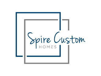 Spire Custom Homes logo design by Mirza