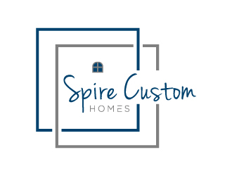 Spire Custom Homes logo design by Mirza