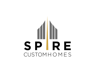 Spire Custom Homes logo design by dayco