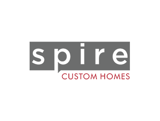 Spire Custom Homes logo design by Edi Mustofa