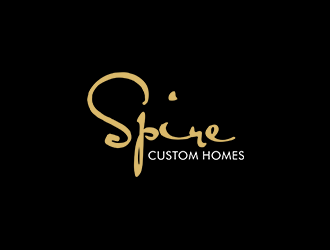 Spire Custom Homes logo design by Edi Mustofa