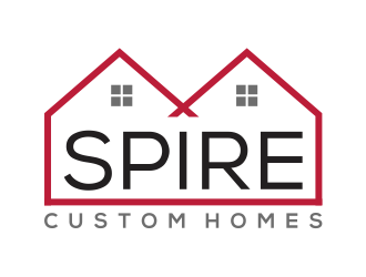 Spire Custom Homes logo design by cintoko