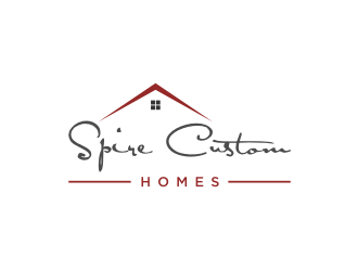 Spire Custom Homes logo design by KQ5