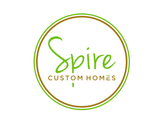 Spire Custom Homes logo design by Zhafir