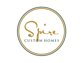 Spire Custom Homes logo design by Zhafir