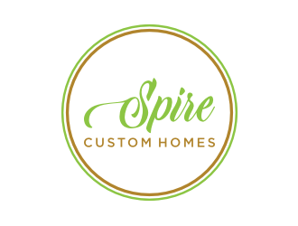 Spire Custom Homes logo design by Zhafir