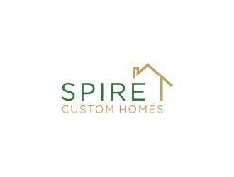 Spire Custom Homes logo design by RatuCempaka