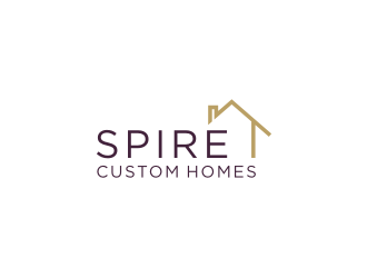 Spire Custom Homes logo design by RatuCempaka