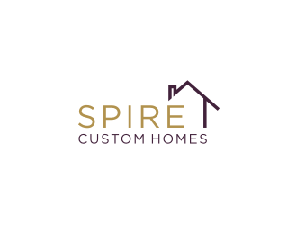 Spire Custom Homes logo design by RatuCempaka