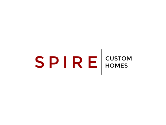 Spire Custom Homes logo design by asyqh