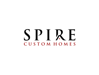 Spire Custom Homes logo design by asyqh