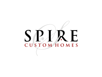 Spire Custom Homes logo design by asyqh