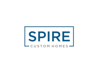 Spire Custom Homes logo design by sabyan