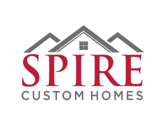 Spire Custom Homes logo design by MUNAROH