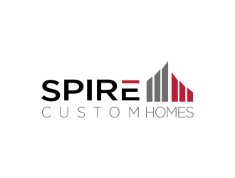 Spire Custom Homes logo design by dayco