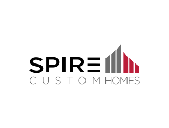 Spire Custom Homes logo design by dayco