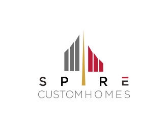 Spire Custom Homes logo design by dayco