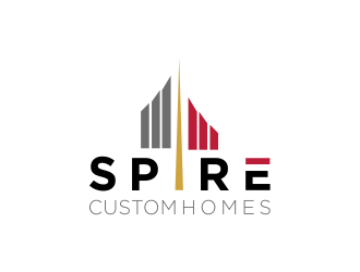 Spire Custom Homes logo design by dayco