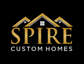 Spire Custom Homes logo design by MUNAROH