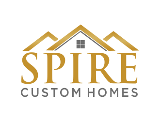 Spire Custom Homes logo design by MUNAROH