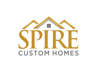 Spire Custom Homes logo design by MUNAROH