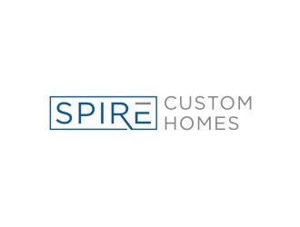 Spire Custom Homes logo design by sabyan