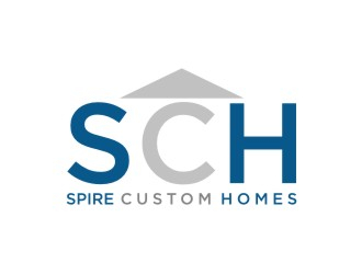 Spire Custom Homes logo design by sabyan