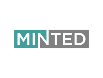 Minted logo design by p0peye