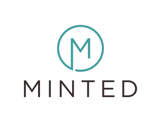 Minted logo design by p0peye