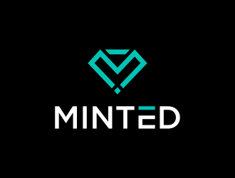 Minted logo design by javaz