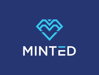 Minted logo design by javaz