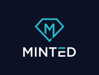 Minted logo design by javaz