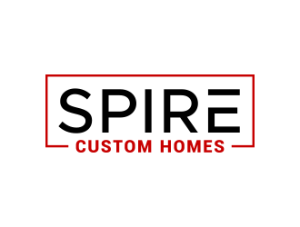 Spire Custom Homes logo design by lexipej