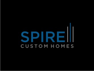 Spire Custom Homes logo design by sabyan