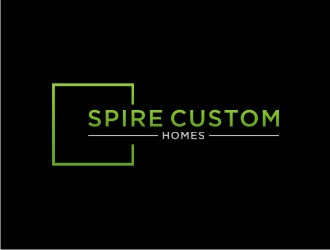 Spire Custom Homes logo design by sabyan