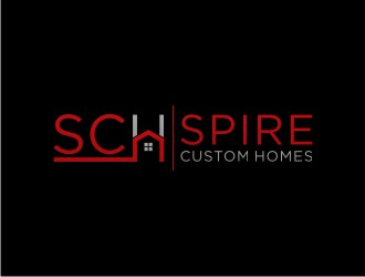 Spire Custom Homes logo design by sabyan