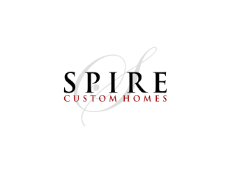 Spire Custom Homes logo design by asyqh