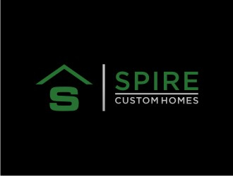 Spire Custom Homes logo design by sabyan