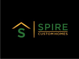 Spire Custom Homes logo design by sabyan