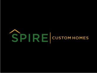 Spire Custom Homes logo design by sabyan