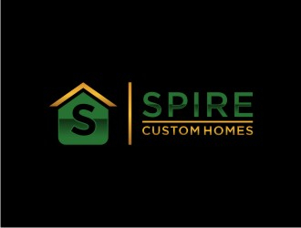 Spire Custom Homes logo design by sabyan