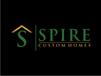 Spire Custom Homes logo design by sabyan